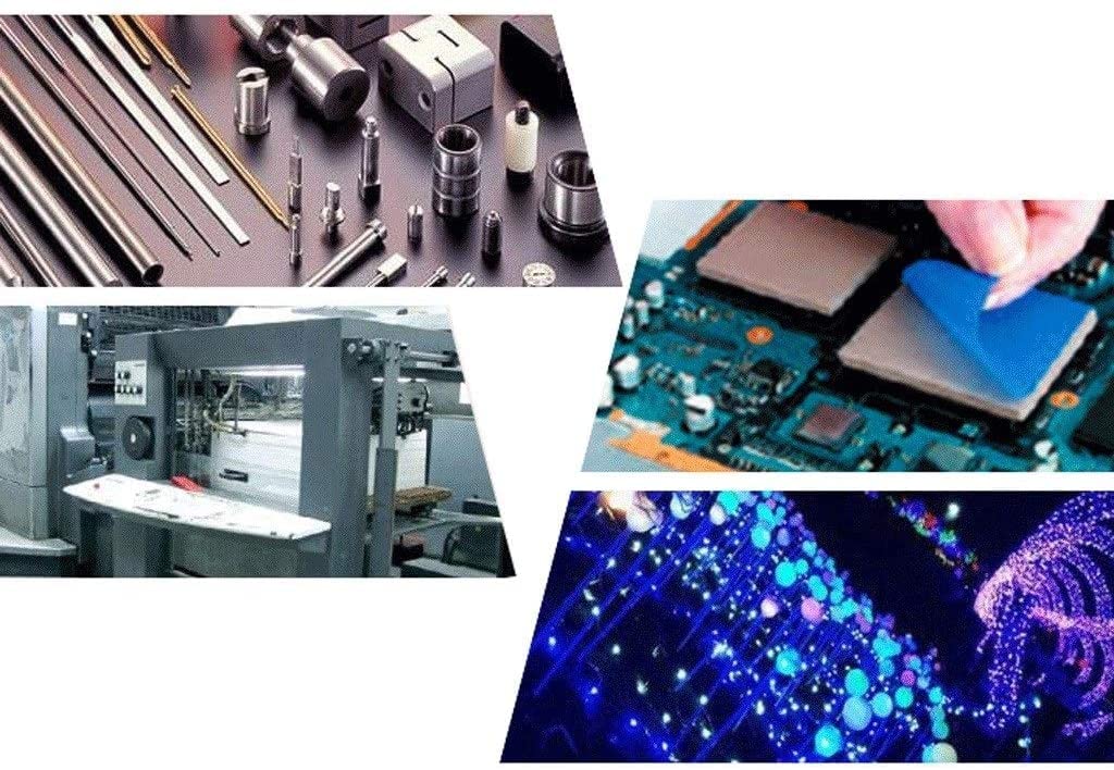 Cinta adhesiva de doble cara Cinta adhesiva de doble cara Cinta conductora térmica Forma de cinta adhesiva de alta temperatura Sustrato de aluminio Chip Aislamiento térmico Almohadilla de goma Reparac