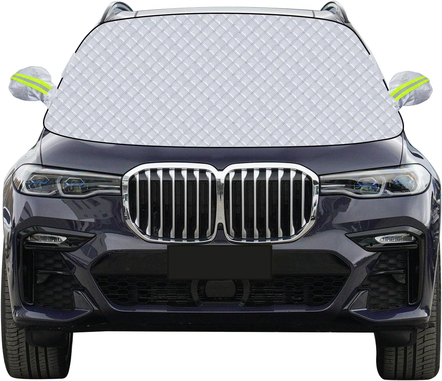 Front Window Snow and Frost Guard for Buick Regal Car, with Hidden Magnets, Wing Mirror Covers, Weatherproof Windshield Protection,XXXL（157 * 126cm）