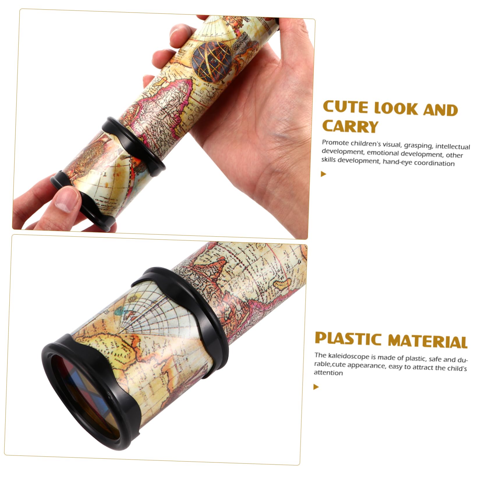 SUPVOX 1pc Interactive Kaleidoscope Creative Educational Scope Compact for Parent Engagement Birthday Present