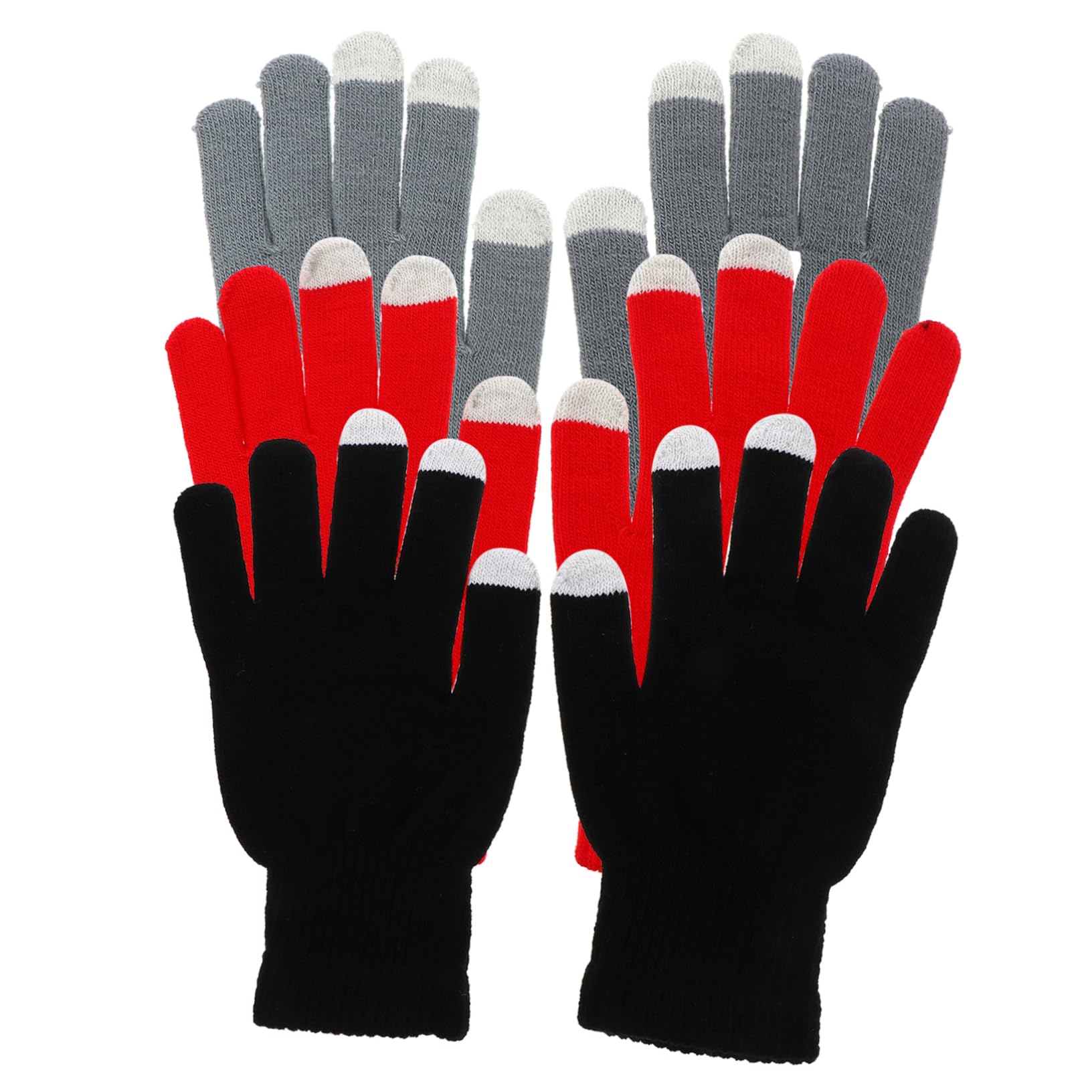 FRCOLOR Guanti Touch Screen Caldo Touchscreen Schermo Tocco Ciclismo Guanto Termico Thermal Gloves White Gloves Guanti Caldi Guanti Di Copertura Completi Maglieria