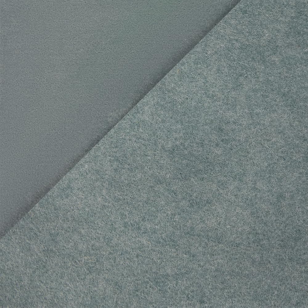 Felt Fabric Squares 10 Pack – 10"x10" (25x25cm) – Turquoise Wool Blend – Soft Craft Felt for Sewing, DIY Projects.