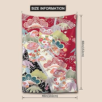 壁掛け タペストリー 着物 和柄 Amazon.co.jp: LB 和柄 タペストリー 鶴と富士山 菊 おしゃれ