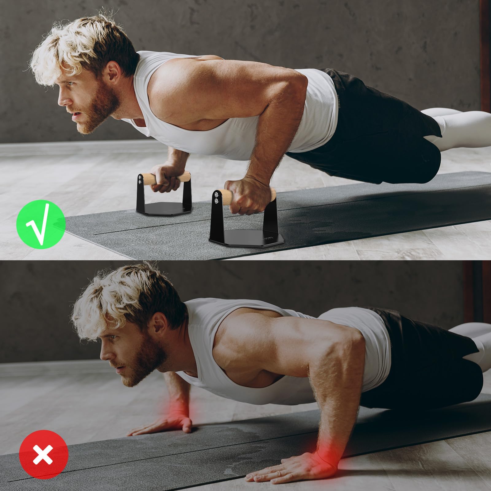 Push-up en pull-up bars kopen, Avento en Martes