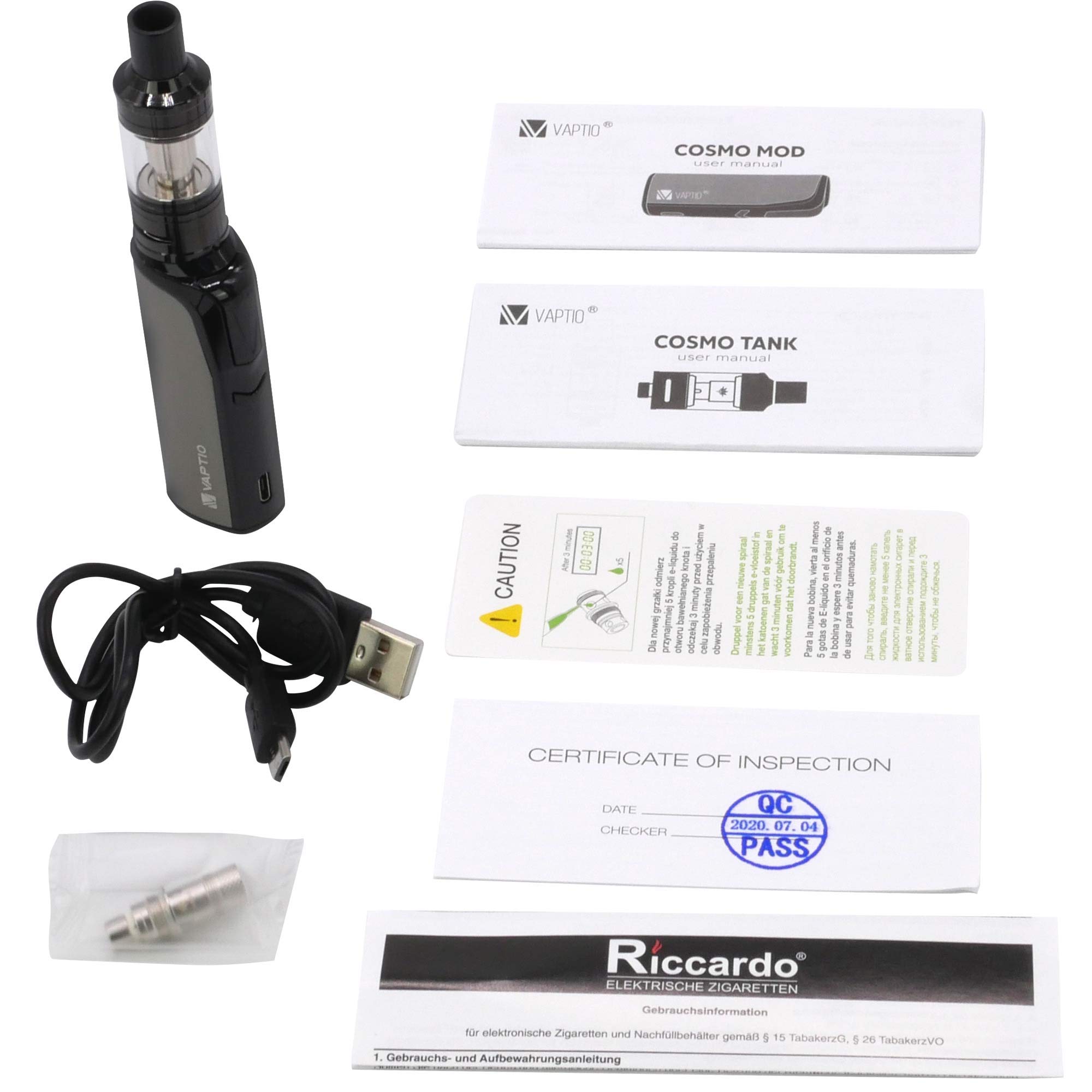 Vaptio Cosmo Kit 1500 mAh, Tank Volume 2 ml, Riccardo E-Cigarette, Red: Amazon.de: Electronics & Photo Vaptio Cosmo Kit 1500 mAh, Tank Volume 2 ml, Riccardo E-Cigarette, Red: Amazon.de: Electronics & Photo