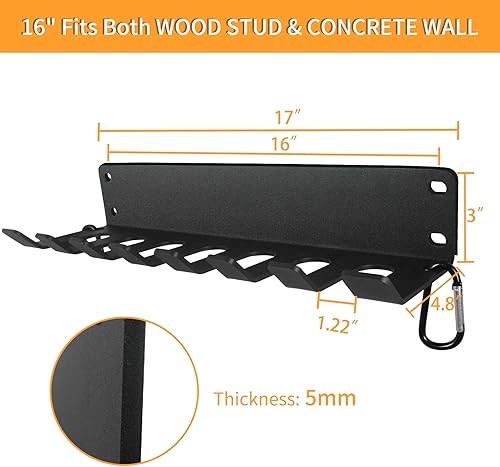 Miniatura 3 de Almacenamiento de gimnasio en casa – Soporte de barra resistente, pesas rusas, barra de pesas, equipo de estante de entrenamiento, rodillo de