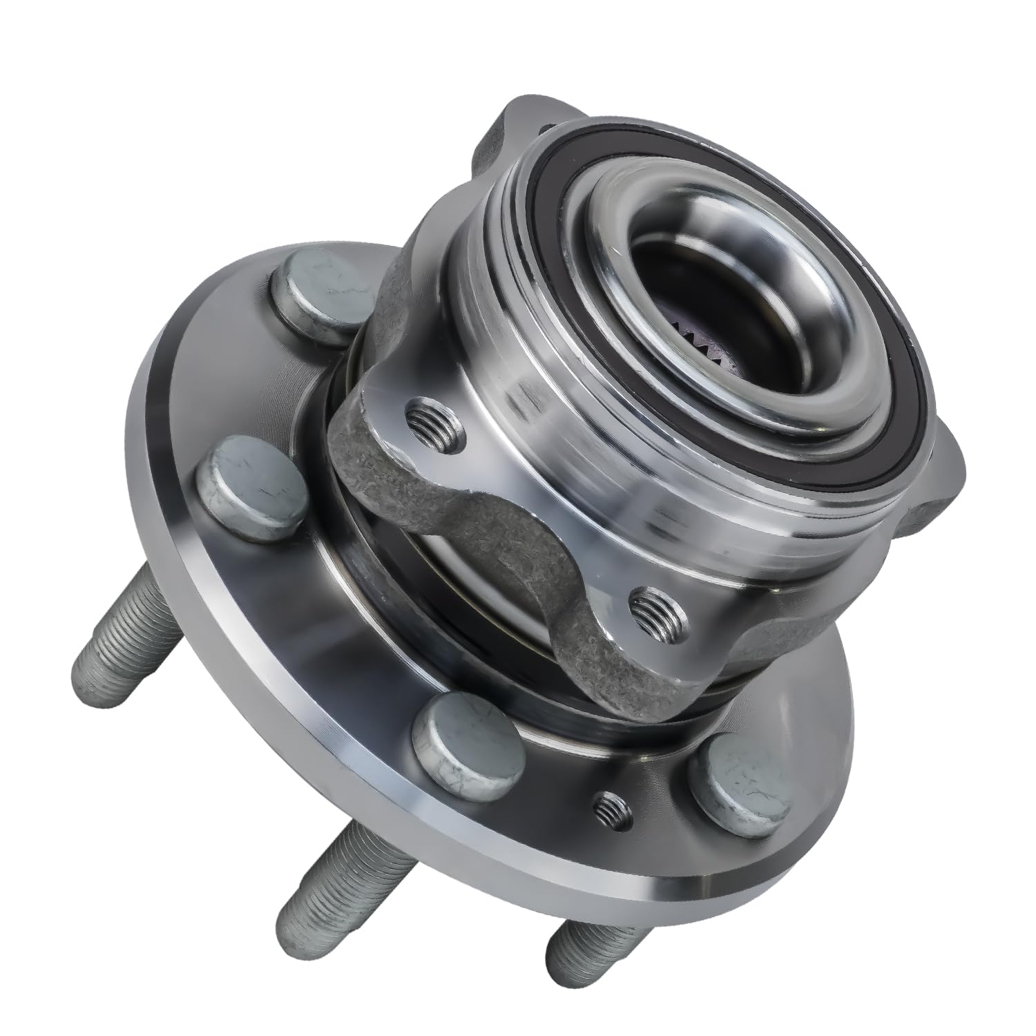 Detroit Axle - Front Wheel Bearing Hub for 4WD 15-21 Chevy Colorado GMC Canyon Replacement 2015 2016 2017 2018 2019 2020 2021 Wheel Bearing and Hub Assembly