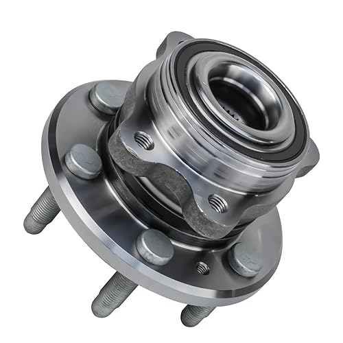 Miniatura 398 de Detroit Axle - Buje de cojinete de rueda delantera 4WD para Ford F-250 F-350 Super Duty 1999-2004, Excursion 2000-2002, Cojinete de rueda y conjunto