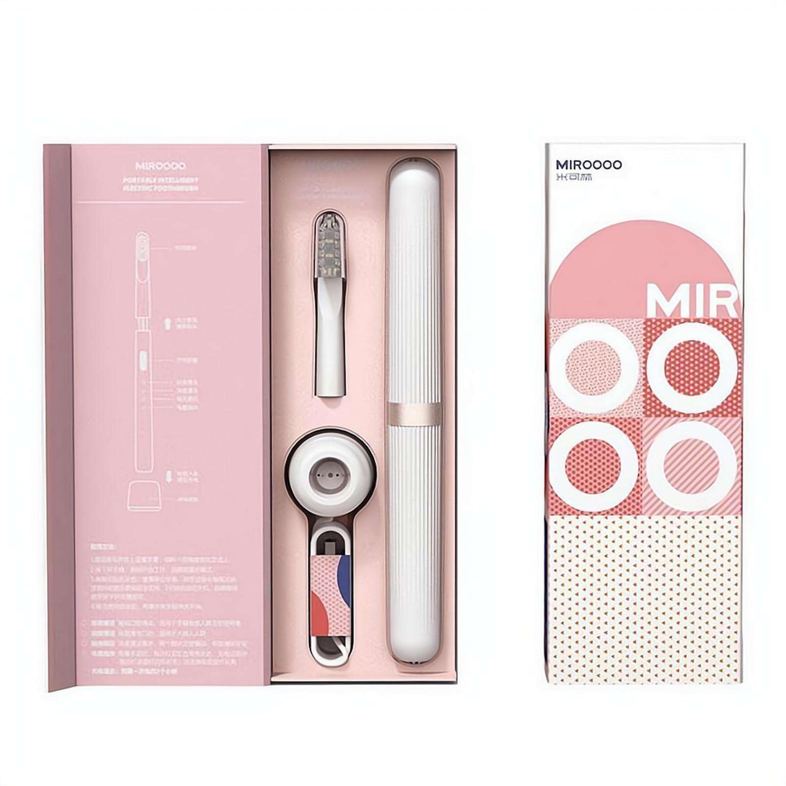 Brosse à dents électrique, micro-vibrations douces avec 3 modes et minuterie intelligente, autonomie de la batterie de 2 mois, avec support de charge, ensemble de voyage étanche pour la maison, les