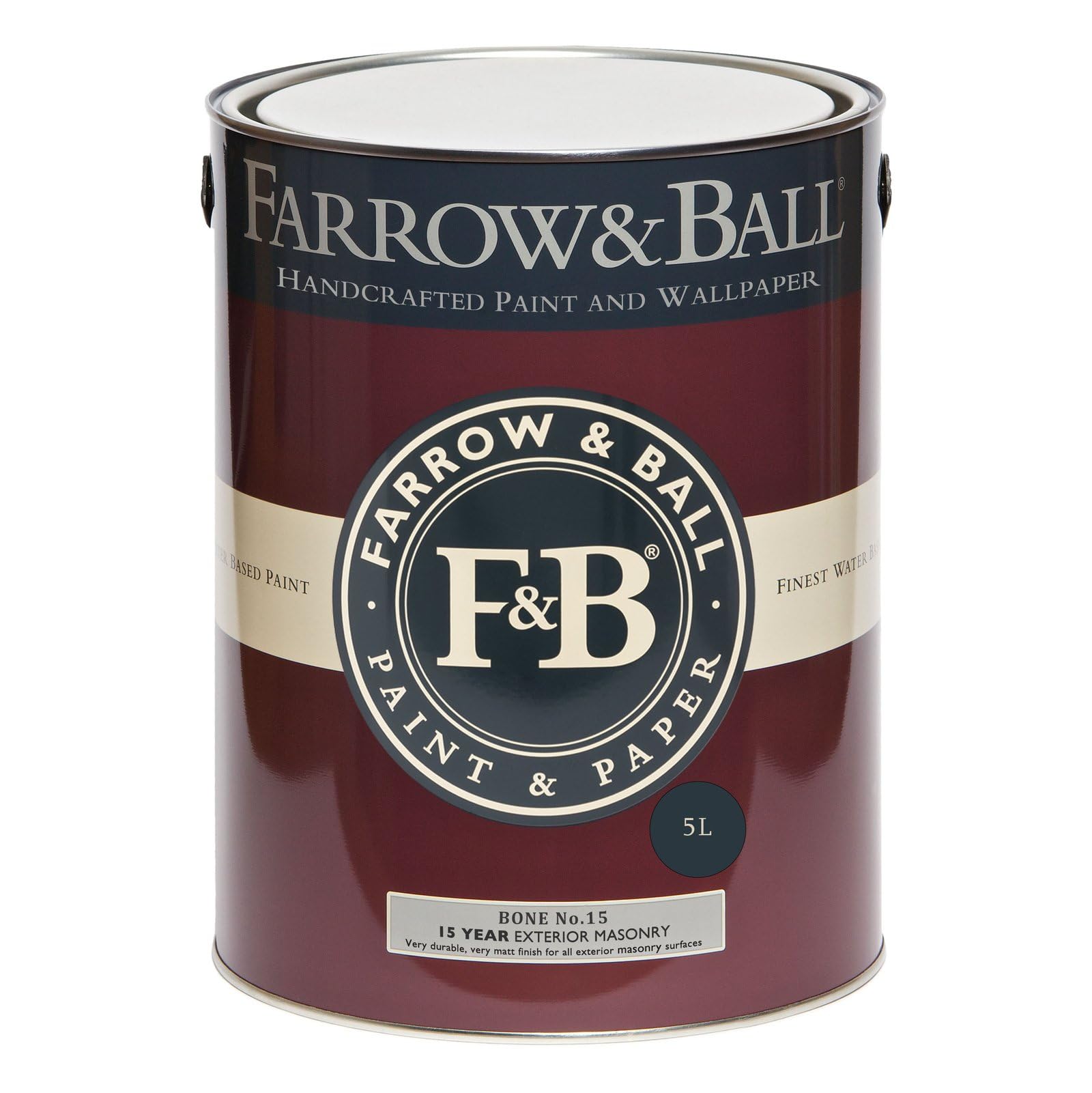 Farrow & Ball Exterior Masonry Paint 5 Litres โ image 1