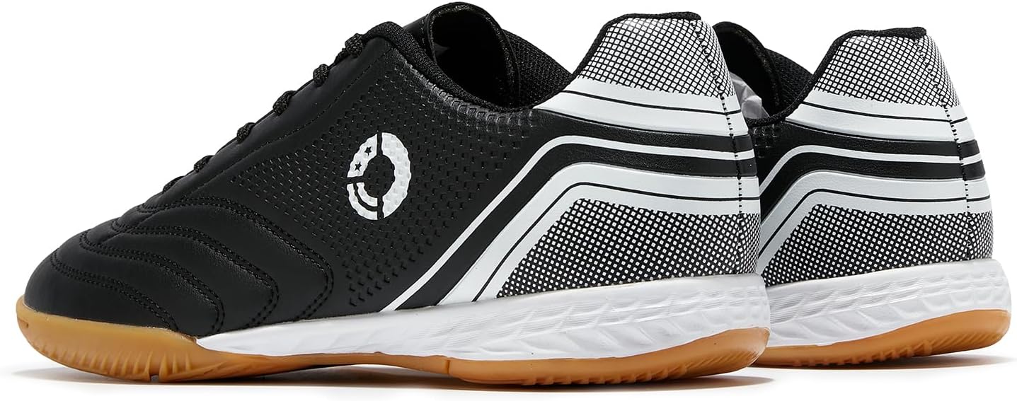 Men's Indoor Soccer Cleats Trainer Rubber Futsal Shoes for Athletic Flat Outsole Training Sneaker - Image 6
