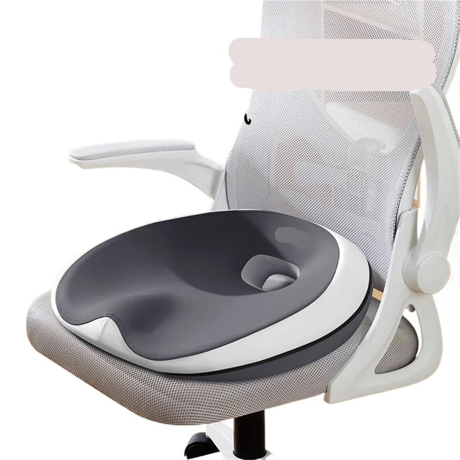 Cojin Silla Oficina Cojín de Asiento Brocado con Soporte for la Cintura for Silla Oficina, cómodo y for quienes se quedan sedentarios no cansan(Pink,50x46x15cm 2pcs)