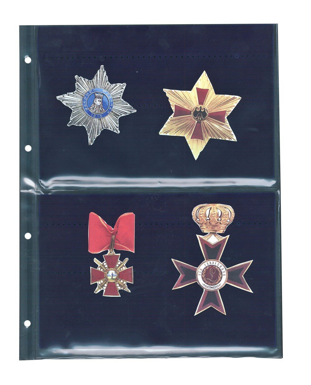 Feuille Pour Insignes Et Décorations 7356 Id-Safe pour sublimer vos médailles