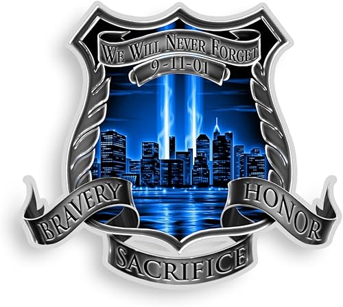 Coleccionable Cumplimiento de la ley calcomanías compartir su aprecio y apoyo con nuestro vinilo después de matemáticas 911pegatinas para tu hogar