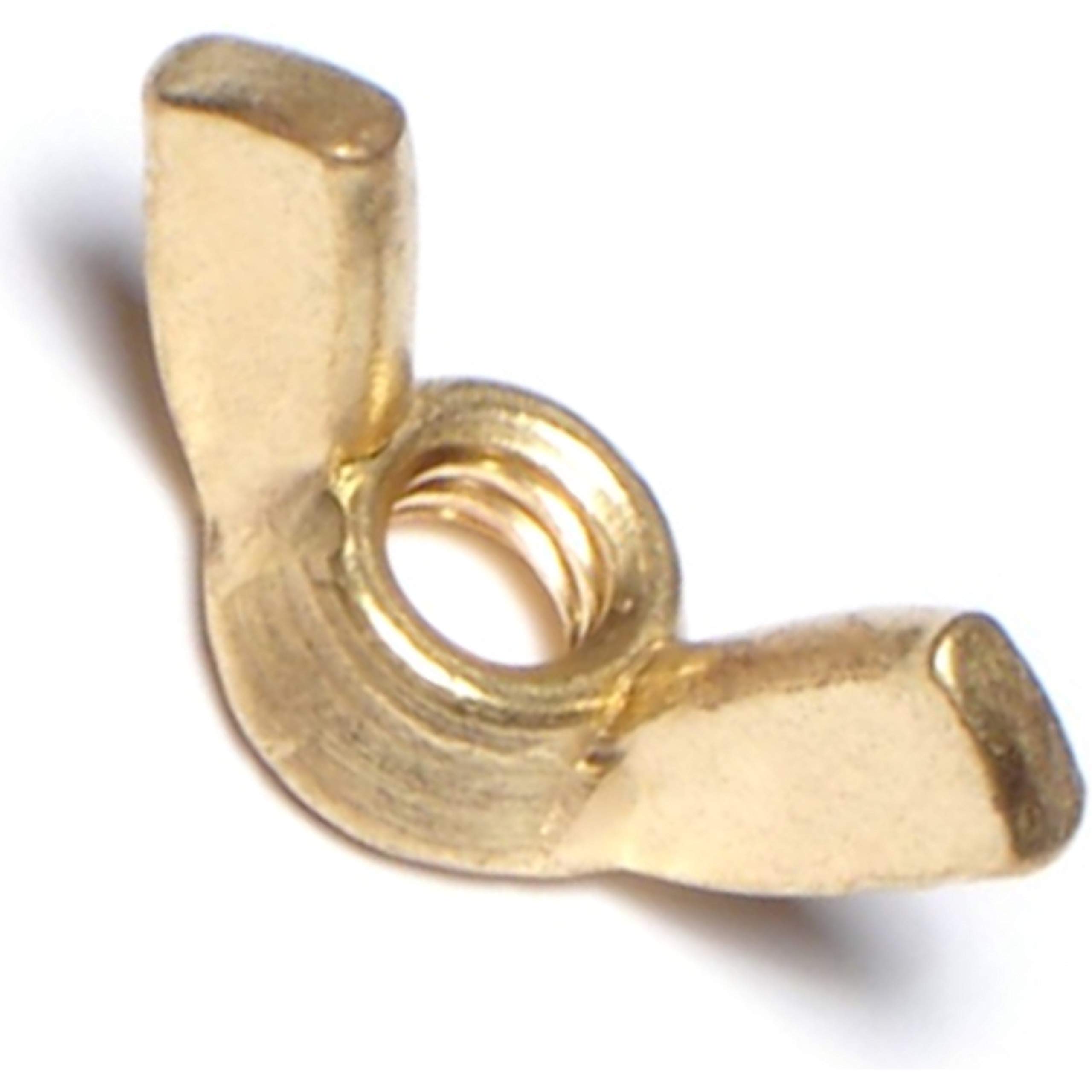 Hard-to-Find Fastener 014973123086 Cold Forged Wing Nuts, 1/4-20-Inch, Gold, 1/4"-20, 1/4 inch, 1-3/32 inch