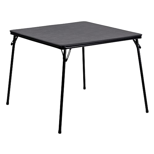 Flash Furniture Madelyn 33.5" Square Folding Multipurpose Card Table with