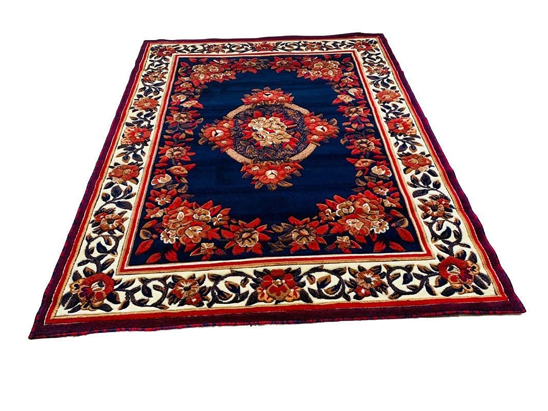 ZANNAT CARPETS Beautiful & New Modern Design Carpets for Living Room, Bed Room( Multi Color)(5 x 7 feet)