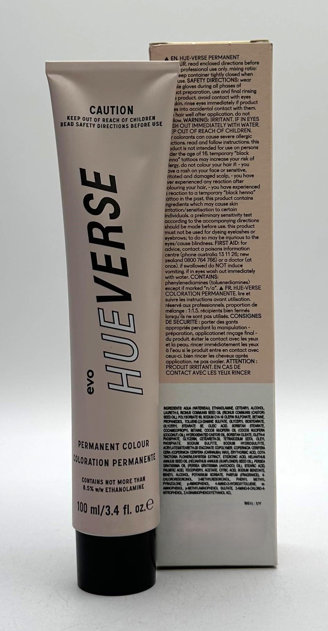 EVO Hueverse Permanent Haarfarbe Coloration Permanente 6.0