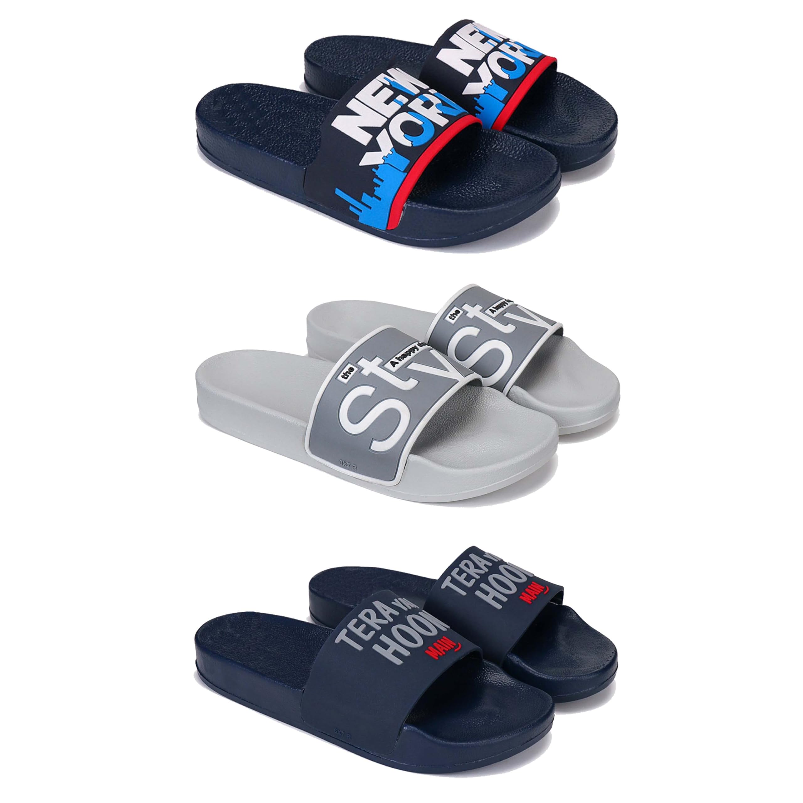 Men's Sandals | Lightweight Wear| Stylish & Easy to Wear For Men's GP-SAN-(3-COMBO)-1587-1589-1588-picture-17