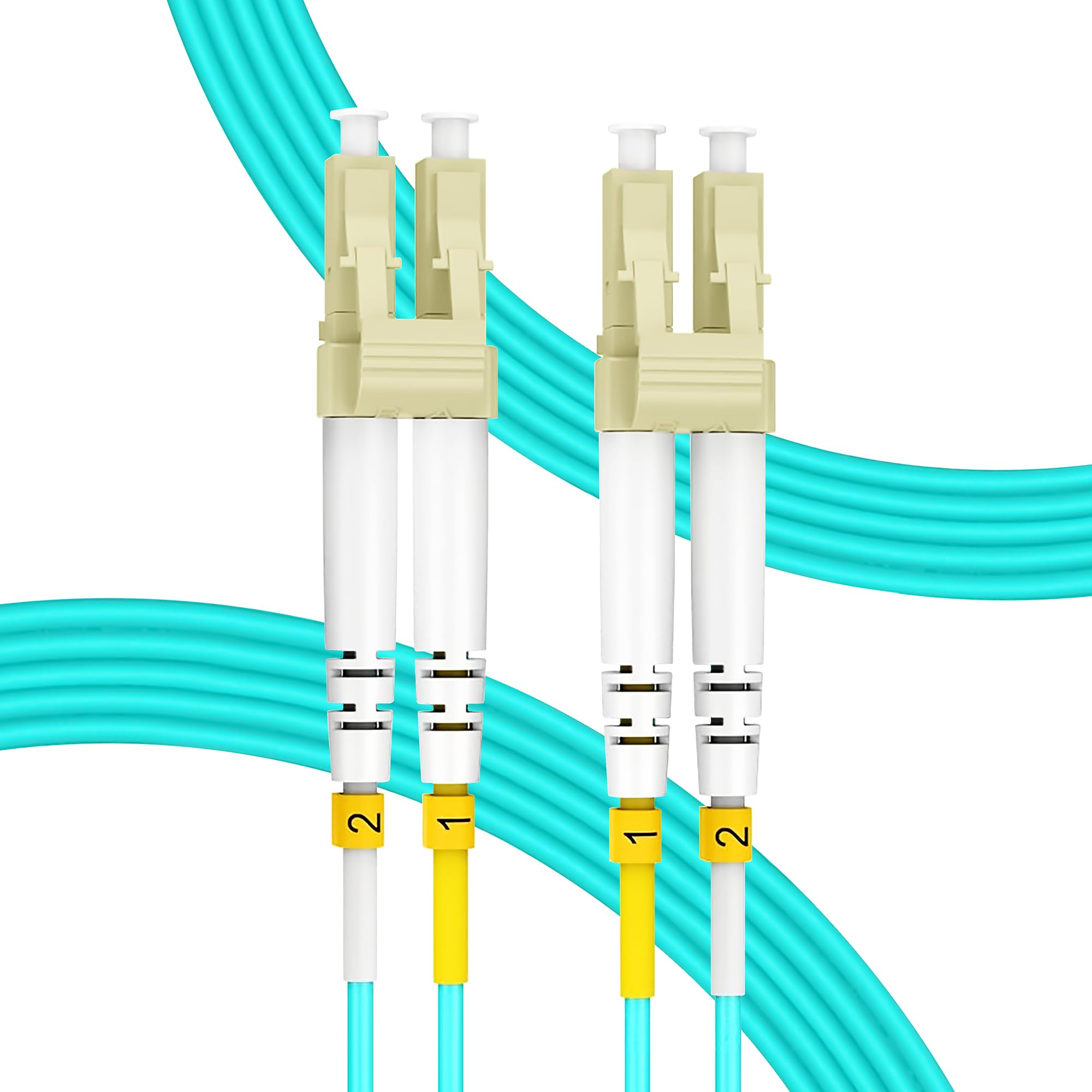 Amazon | NewYork Cables ファイバーパッチケーブル | LC - LC マルチ
