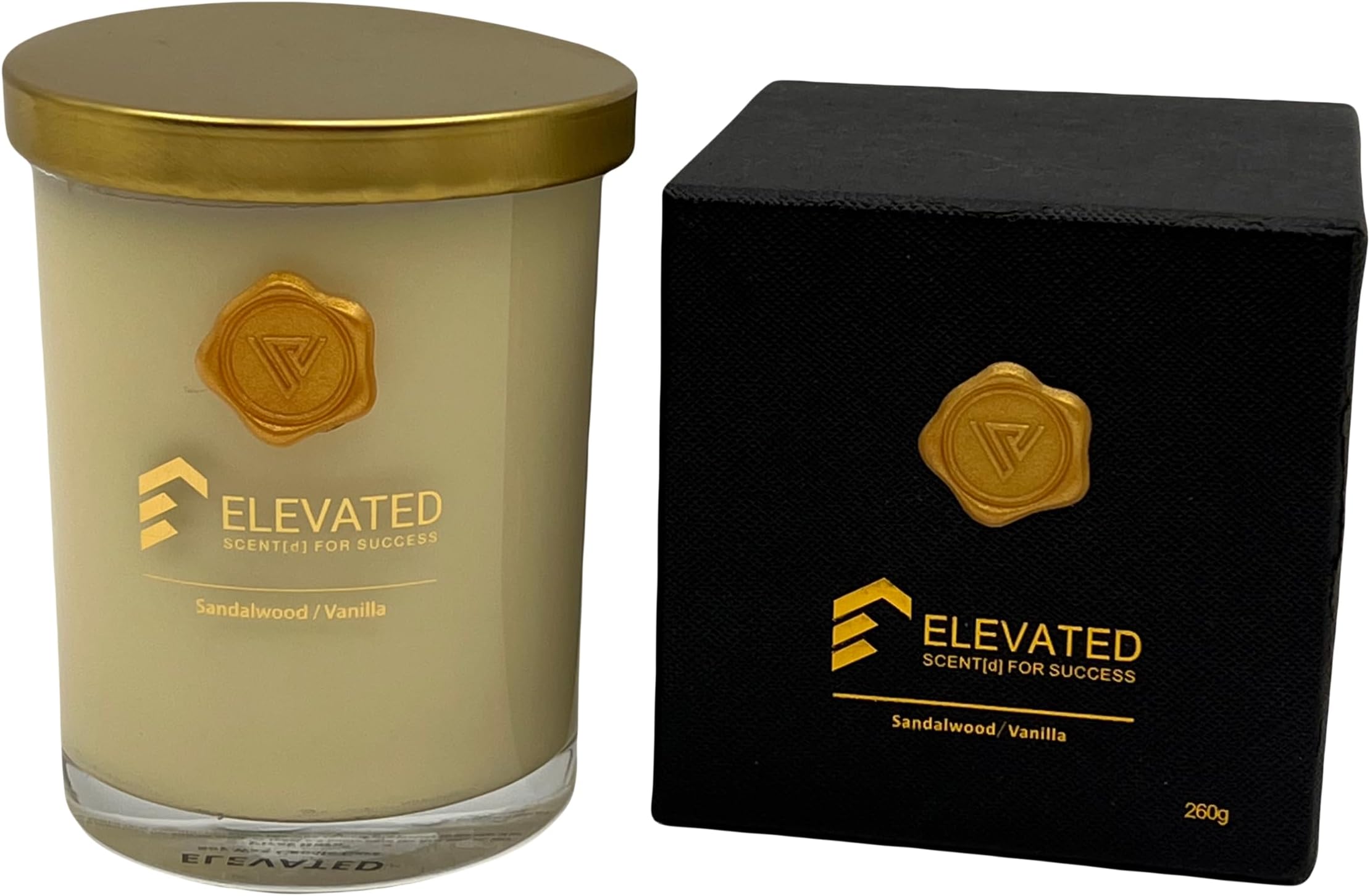 Elevated Scent[d] for Success Vanilla Sandalwood Candle