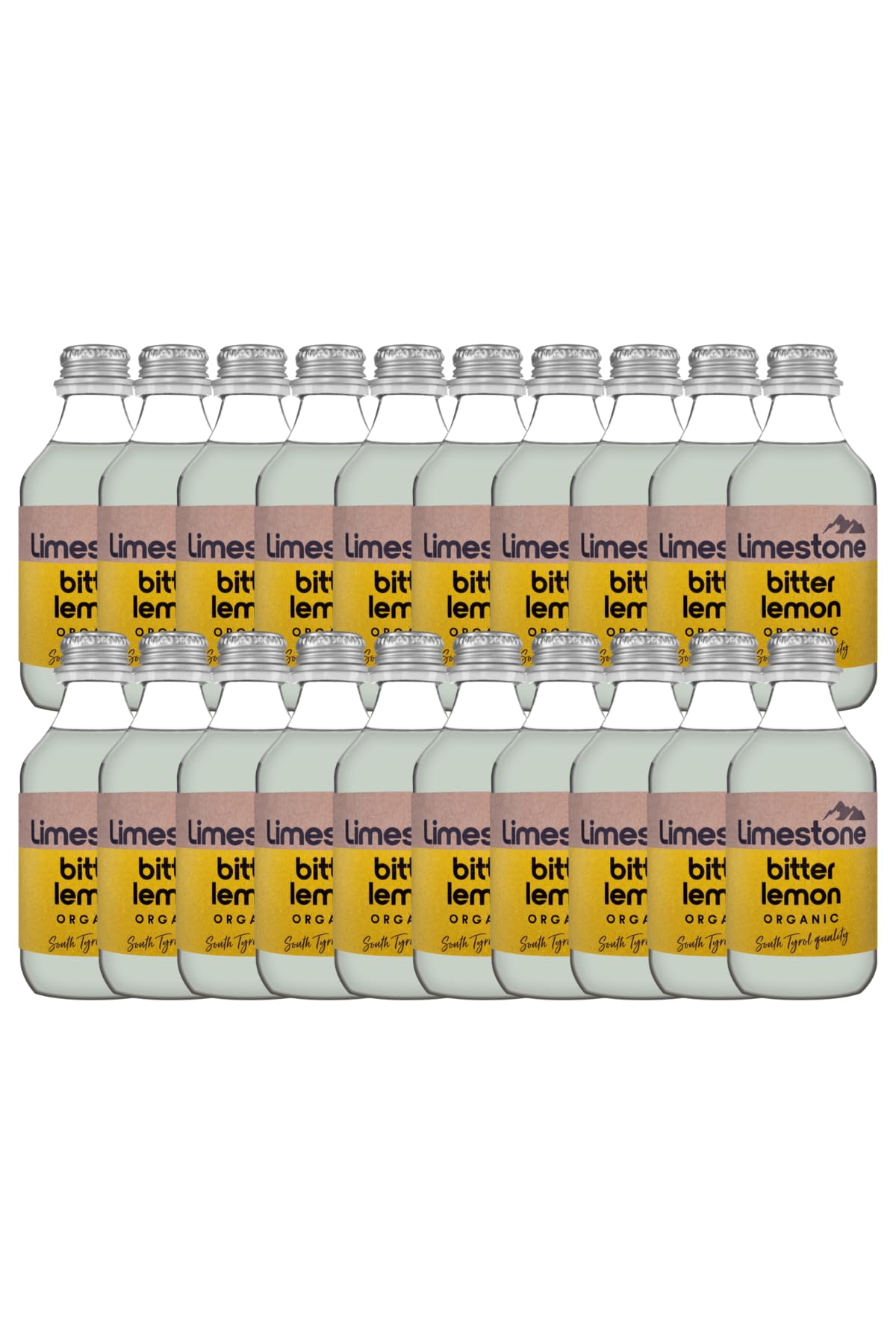 Limestone Bitter Lemon, per cocktail, 20x200ml, italiana e biologica