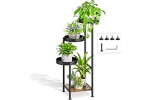 Topdoova 4 Tier Plant Stand: An Elevated Haven for Your Indoor Oasis