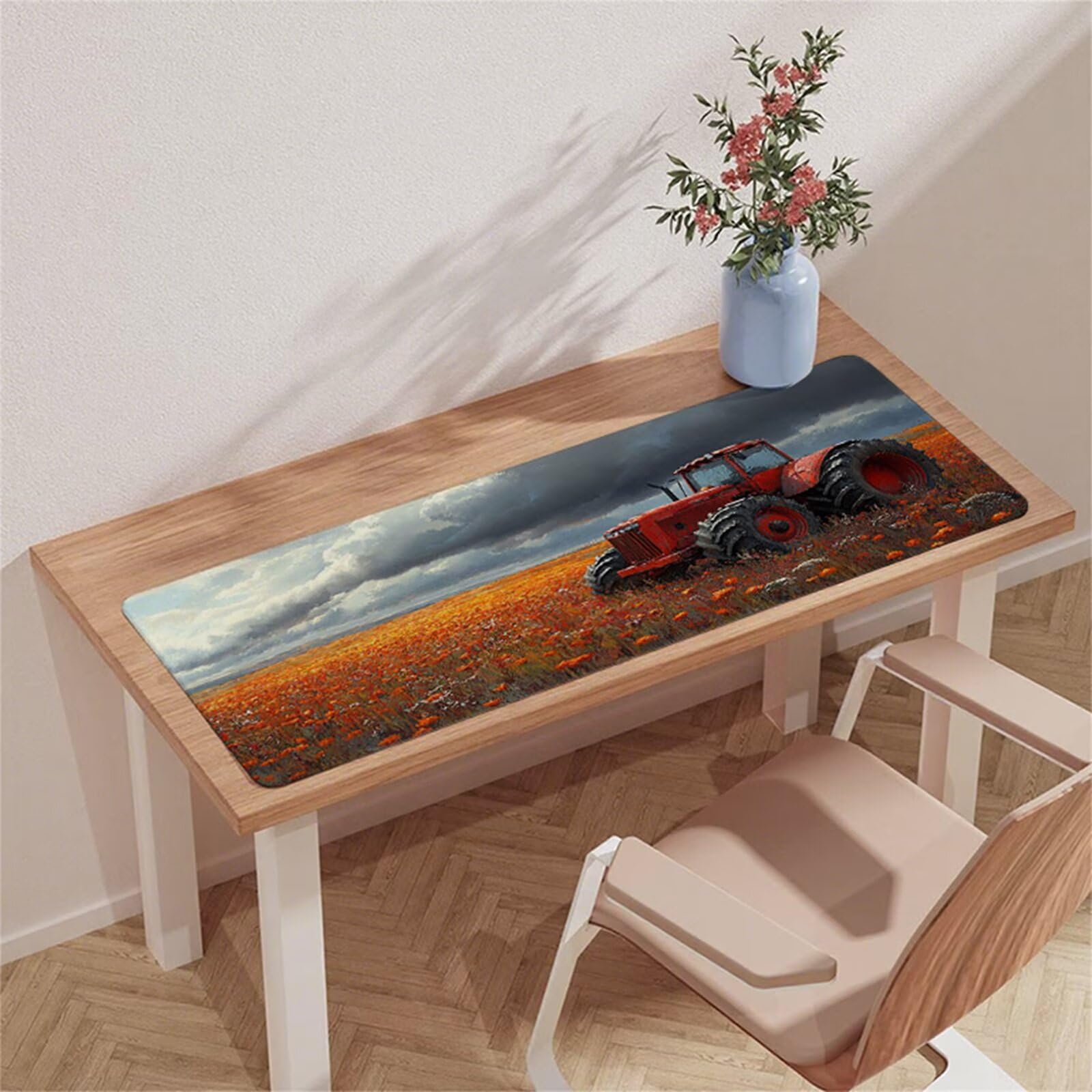Żółta podkładka pod mysz do gier XXL podkładka pod mysz 1200 x 600 x 3 mm podkładka pod mysz pod ręką wodoodporna podkładka pod mysz w chmurze z antypoślizgową gumową podstawą obszyta podkładka pod