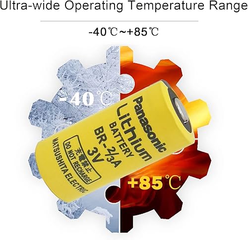 Miniatura 10 de STEPMAX Paquete de 10 baterías de litio BR-23A BR-23ASSP 3V 1200mAh PLC, repuesto para Panasonic BR-23A FANUC A98L-0031-0006