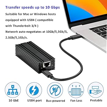 ルーター・ネットワーク機器 TREBLEET USB4 10G Ethernet Adapter 512cEidvwkL._UF894,1000_QL80_.jpg