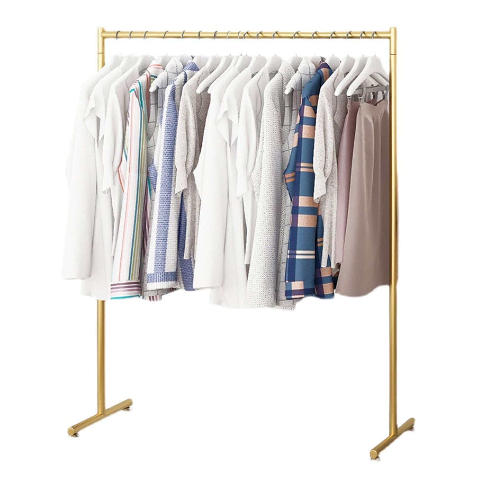 Garderobenständer, Einzelstange, bodenstehend, Schmiedeeisen, multifunktional, Wohnzimmer, Bekleidungsgeschäft, Präsentationsständer, Haushaltsgarderobe/100 x 40 x 150 cm, das ist so nett von Ihnen