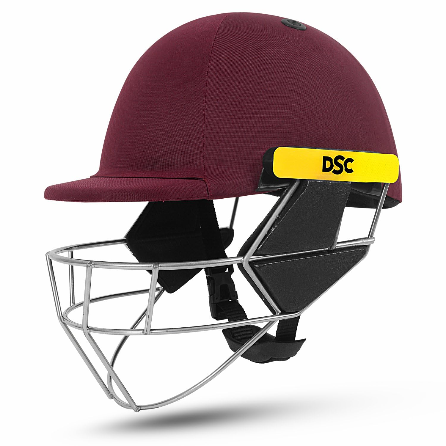 DSC Scud MS Cricket Helmet for Mens (Fixed Spring Steel Grill), Size : Medium, Color : Maroon (B09RMZW45P) Amazon Price History, Amazon Price Tracker