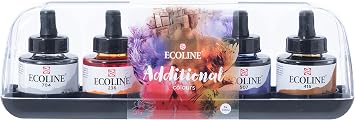 Ecoline Liquid Watercolour Additional Set 5 x 30 ml 11259901