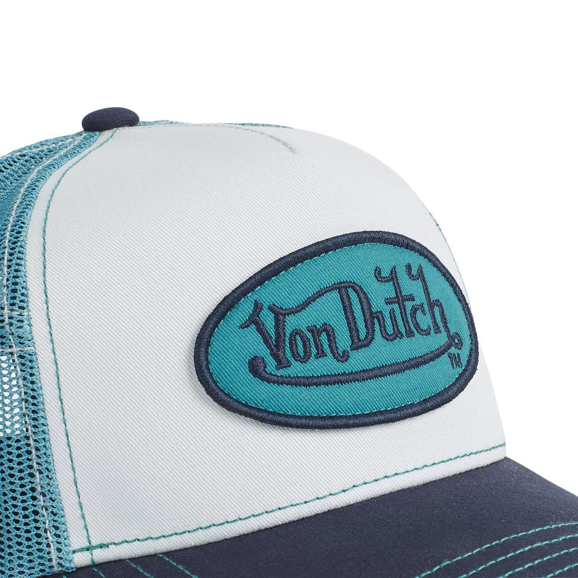 Tracker Kappe Herren Perfekter Halt, Cap Herren, Blau, Hypoallergen, Schwarzgrau, Einheitsgröße