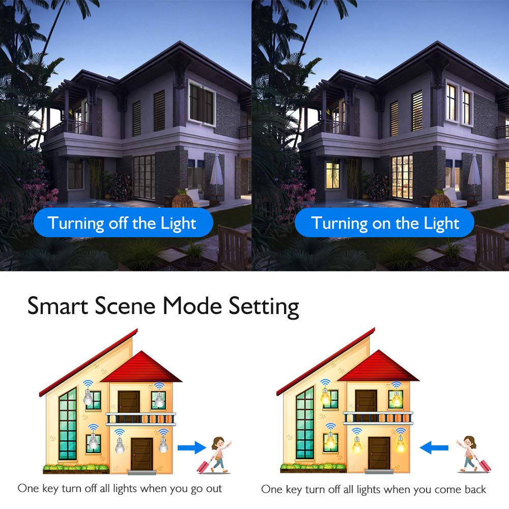 eMylo Smart WiFi Switch Mini Relè wireless Interruttore AC 220V Smart Life App Telecomando Timer per l'automazione domestica Compatibile con Alexa Echo Google Home IFTTT, Supporto IOS Android 6 pacchi