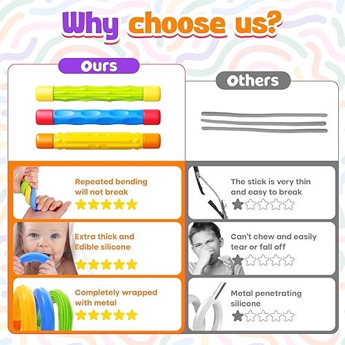 Miniatura 3 de Juguetes sensoriales sensoriales para niños paquete de 3 juguetes sensoriales texturizados para calmar el autismo, juguetes silenciosos para el