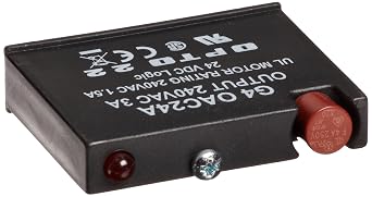 G4OAC24A G4 AC Output, 24-280 VAC, 24 VDC Logic, 4000 Vrms I/O Isolation, 12 mA Logic Input Current