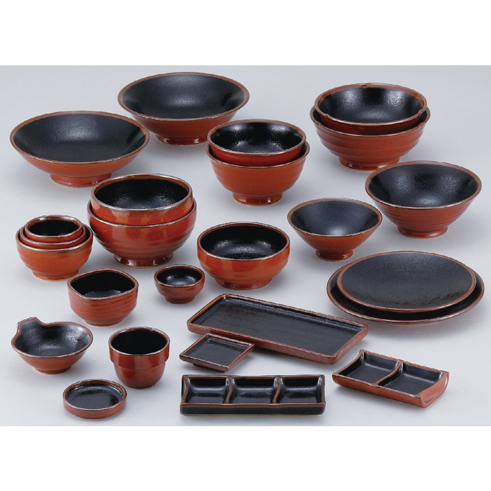 マイマイ（感謝） Amazon｜山下工芸(Yamasita craft) 朱赤天目 飯丼 15.3×15.3×6.5cm