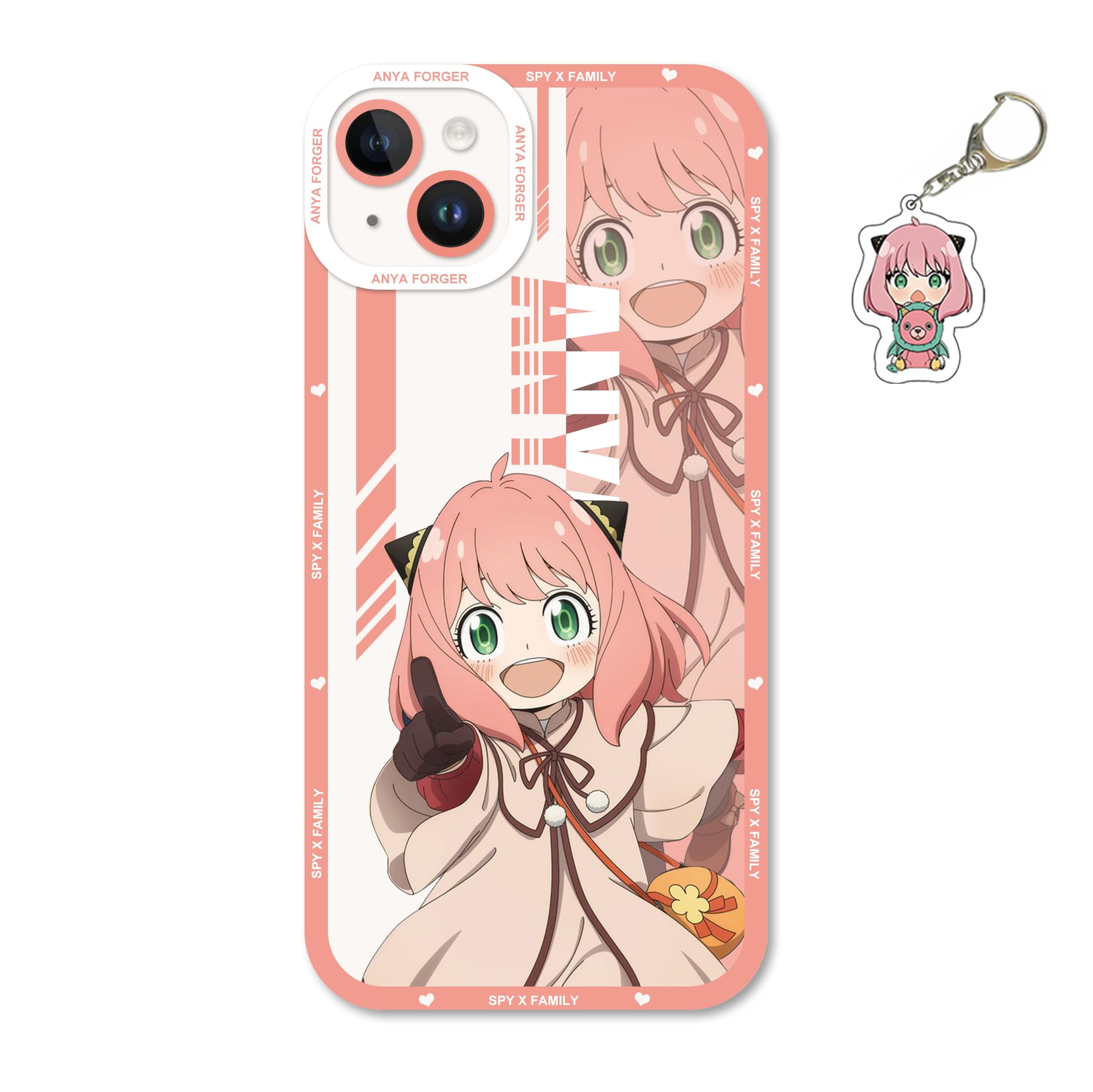 Amazon.com: SodaMeow Spy x Family Phone Case Suitable for iPhone