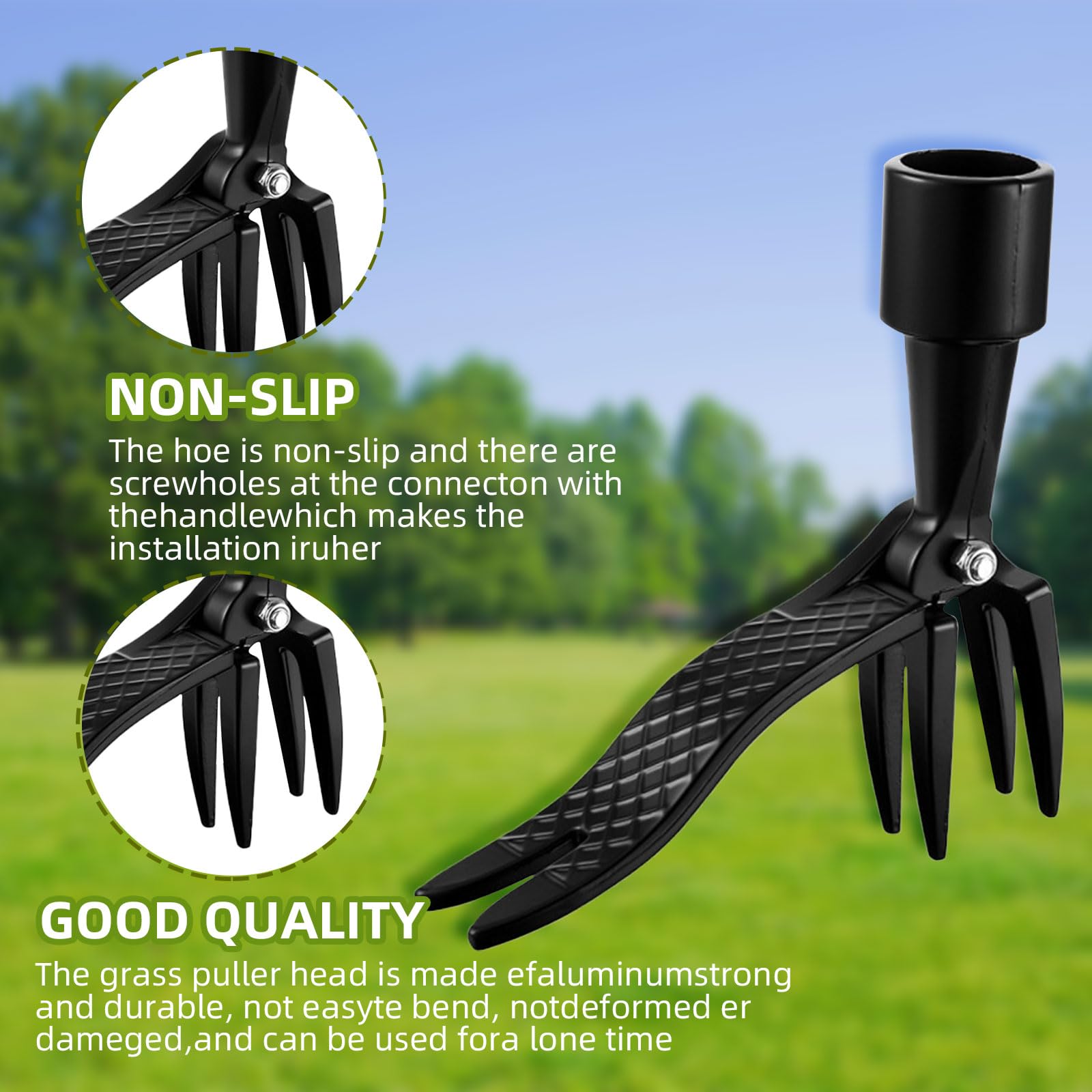 Estrattore Erbacce HEEPDD - In Lega Di Alluminio Per Giardino E Fattoria | Diserbo Con Principio Di Leva