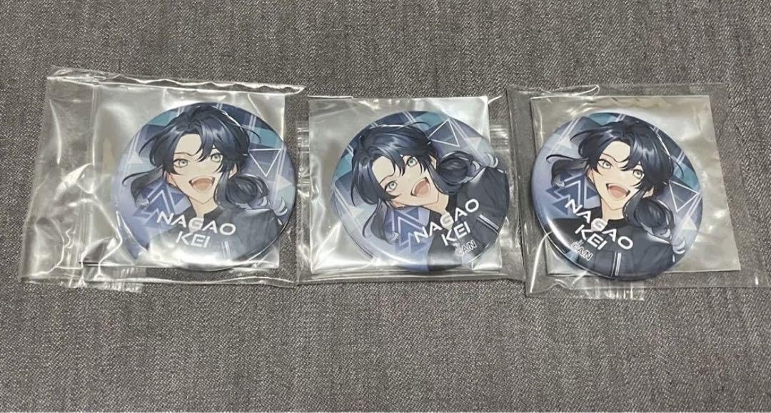 にじさんじ 長尾景 welcomegoods 缶バッジ 長尾系 Welcome Goods 缶バッジ 2個セット - メルカリ