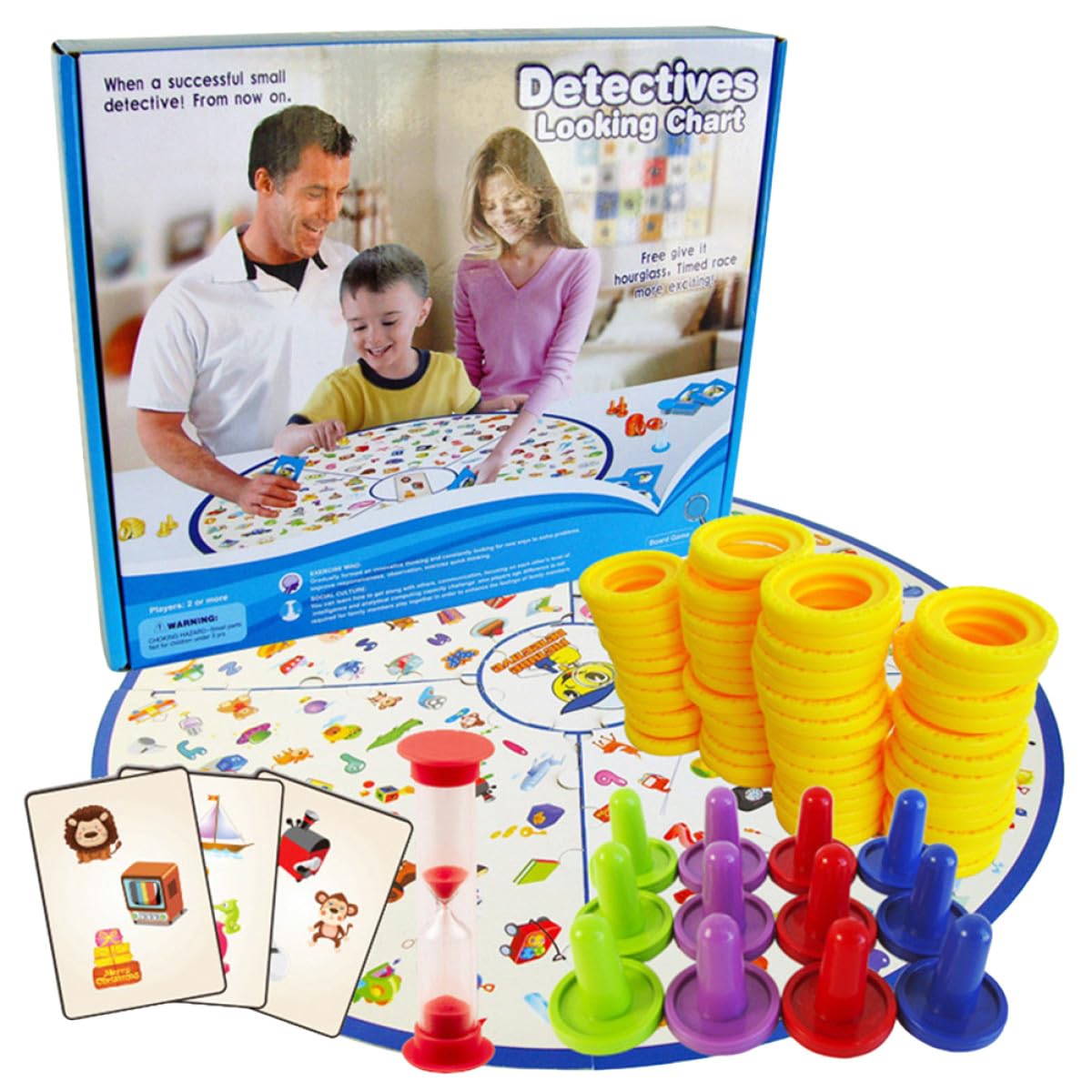 ifundom Gioco Educativo Interattivo per Bambini e Toddler, Strumento di Insegnamento e Allenamento Cerebrale in Plastica, per Attività Ludica e Apprendimento