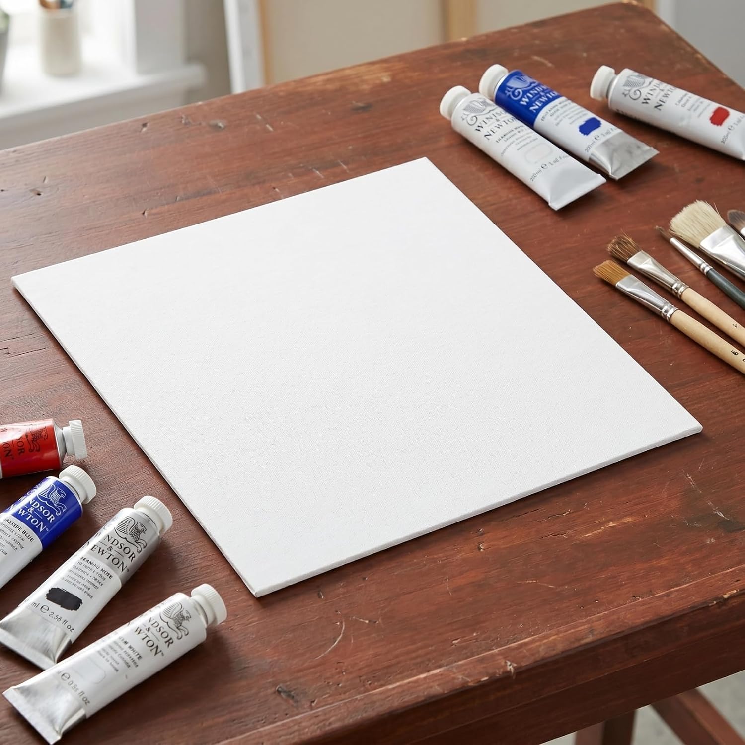 2Pcs 24X30 Inch Cotton Painting Canvas Panels Blank Oil Painting Boards for Students Art Drawing and