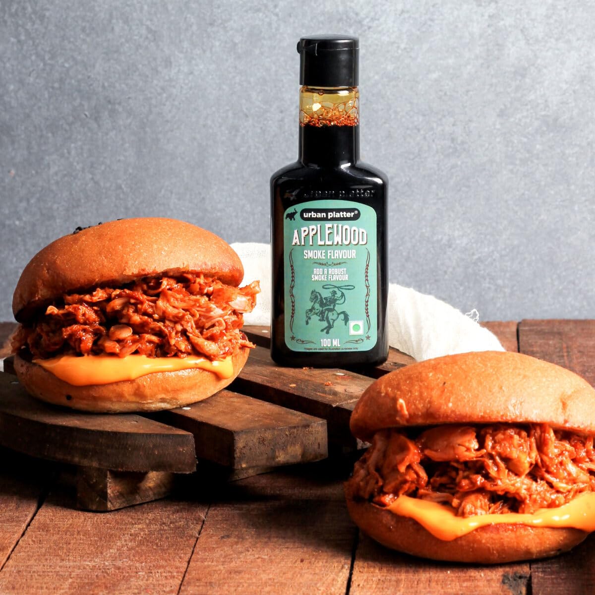 Urban Platter Applewood Smoke, Liquid Smoke Flavour, 100 ml - Image 4 thumbnail