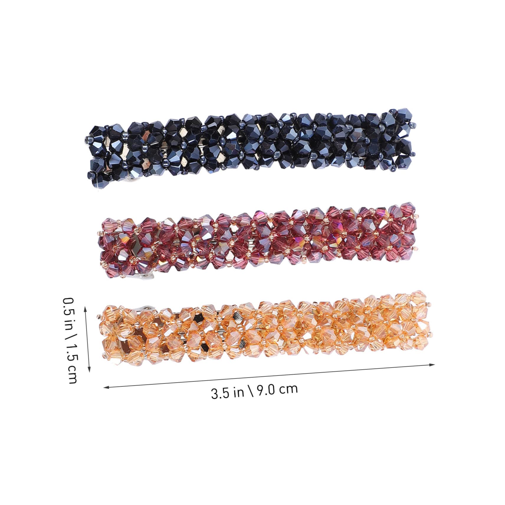 Beavorty Stk Haarnadel haarschmuck Haar Klammern haarklammet Federclips Haarklammern Haarspangen Kristallkopfschmuck frauen kopfschmuck Kopfbedeckung Ausgabekarte Federbügel Braut