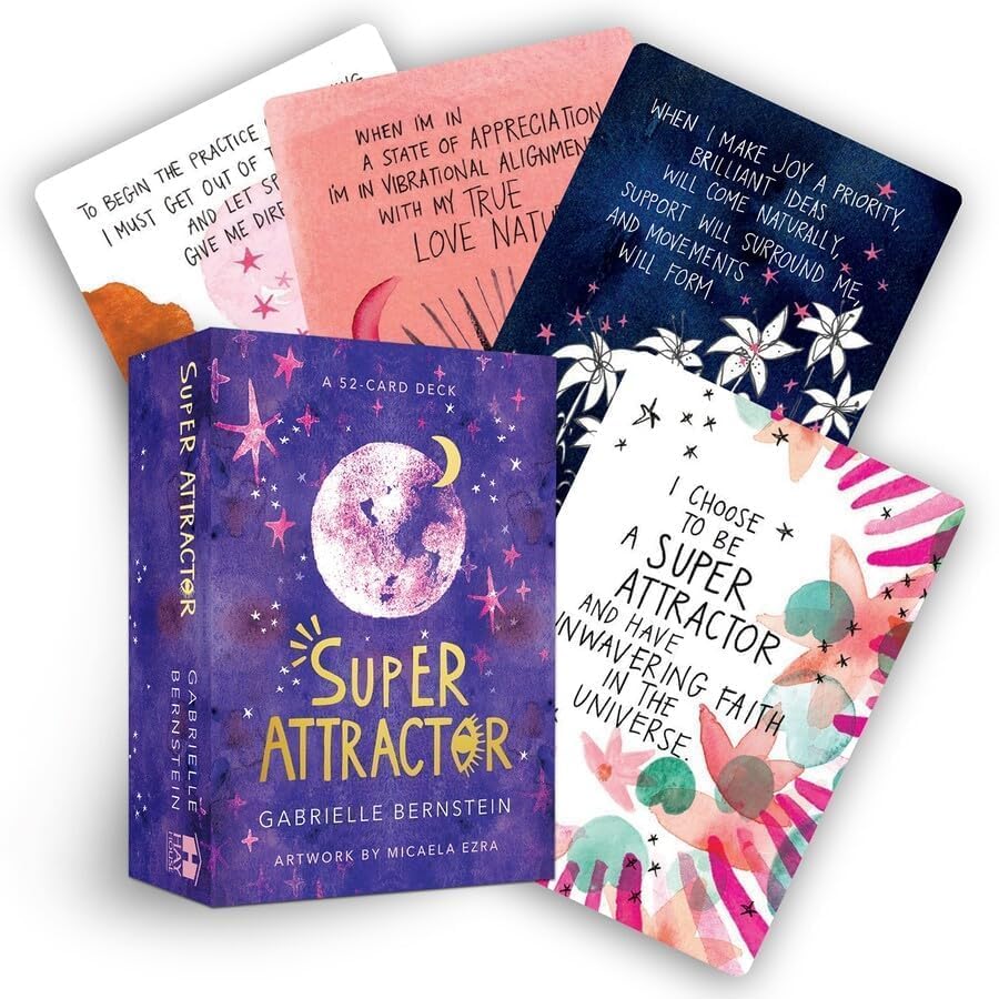 Image of DUNGRANI ENTERPRISE Tarot Cards 52 Pieces Super Attractor Tarot Cards Decks for Beginners, Classic Traditional Standard Tarot Deck Fortune Telling Game Divination Toolsfor for Adults (Super Attractor)