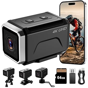 大人気 アクションカメラ 1080PフルHD 140度広角 防水 日本語取説付 Amazon.co.jp: 超小型カメラ 隠しカメラ 防犯 監視カメラ 純正