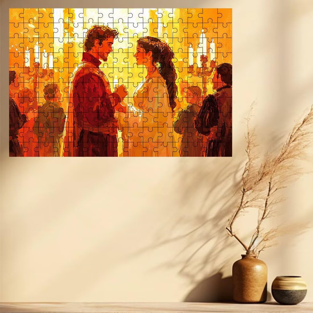 Puzzle 5000 elementów retro, rodzinne puzzle, 5000 elementów, dla całej rodziny, klasyczne puzzle, gra zręcznościowa, drewniane puzzle, prezenty dla kobiet, prezenty dla mężczyzn, dekoracja -1515