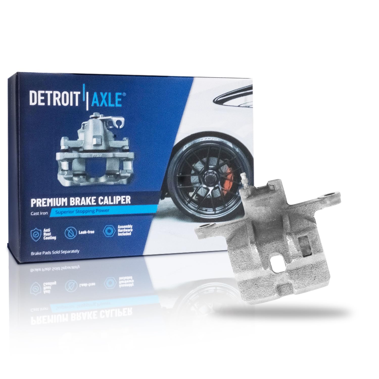 Detroit Axle - Rear Right Brake Caliper for 1994 1995 Mazda MPV Casting