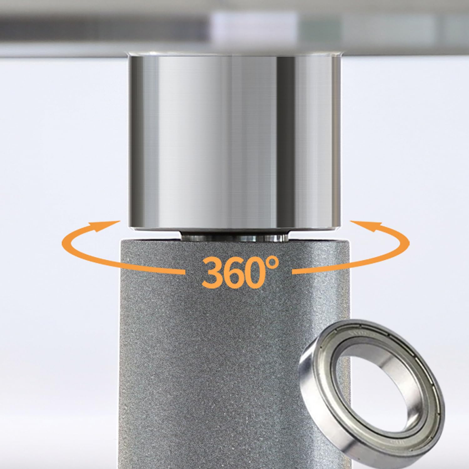 Tocadiscos giratorios de aluminio de 14 pulgadas, con parte inferior de silicona antideslizante para cupcakes, pasteles y decoraciones de pasteles, suministros para hornear