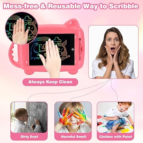 Miniatura 6 de Juguetes para niños de 3, 4, 5, 6 años, tablero magnético de dibujo para niños